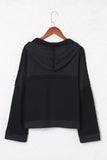 Anokhinaliza Exposed Seam Long Sleeve Hoodie