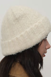 Anokhinaliza Solid Color Thermal Knit Hat