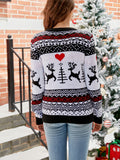 Anokhinaliza Christmas Round Neck Sweater