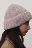 Anokhinaliza Solid Color Thermal Knit Hat