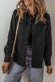 Anokhinaliza Button Up Long Sleeve Denim Jacket