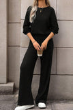 Anokhinaliza Round Neck Long Sleeve Jumpsuit