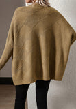 Anokhinaliza V-Neck Batwing Sleeve Sweater