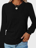 Anokhinaliza Full Size Round Neck Long Sleeve T-Shirt