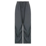 Anokhinaliza Hiphop Baggy Cargo Pants Women Parachute Vintage Retro Sweatpant Jogger Sport Y2k Streetwear Clothes