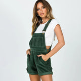 fall 2024 outfits Women's 2024 New Loose Casual Multi-Pocket Strap Corduroy Curling Wide Leg Shorts