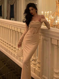 Anokhinaliza Sexy Velvet Bodycon Wedding Party Dresses Women Elegant Hollow Out Formal Occasion Evening Prom Robe Summer Long Vestidos