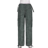 Anokhinaliza High Street Loose Jeans y2k Streetwear Low Rise Cargo Pants Harajuku Baggy Denim Pants Korean Fashion Women 90s Trousers