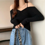 Anokhinaliza Long Sleeve T-shirt Women Summer Thin Section Hollow Ice Silk Knit Sunscreen Coverall Korean Loose Tops