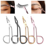 Anokhinaliza Stainless Steel Eyebrow Tweezer Angle Head Eye Brow Clips Eyelashes Extension Tweezers Beard Nasal Hair Removal Makeup Tools