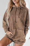 Anokhinaliza Drawstring Long Sleeve Oversize Hoodie