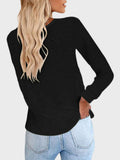 Anokhinaliza Full Size Round Neck Long Sleeve T-Shirt