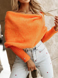 Anokhinaliza Long Sleeve Cropped Knit Top