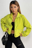 Anokhinaliza Snap Down Collared Jacket