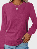 Anokhinaliza Full Size Round Neck Long Sleeve T-Shirt