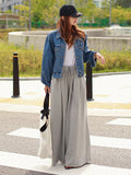 Anokhinaliza alt black girl going out classic style women edgy style church outfit brunch outfit cute spring outfitsWomen's Wide Leg pants Solid Fashion Loose Cotton Trousers Women Casual Work Long Pants Pantalon Palazzo Female Turnip