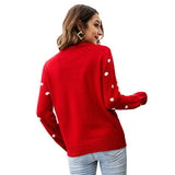 Anokhinaliza Ugly Sweater Christmas Knitted Long Sleeve Pullover Jumpers Women Jerseys Mujer Invierno Pull Femme Tops Sueter De Tricot Swetry