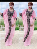 Anokhinaliza 2022baseball game tomboy style swaggy outfits easter women cochella going out classic style edgy style brunch cute sPlus Size Spring Autumn Maxi Dress Leopard Patchwork Chiffon African Dresses Women Leisure Indie Folk Mermaid vestido de mujer