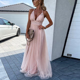 Anokhinaliza alt black girl going out classic style women edgy style church outfit brunch outfit cute spring outfitsWomen Elegant Embroidery Wrap Party Dresses Sexy V Neck Lace Mesh Long Dress Summer Fashion Solid Off Shoulder Maxi Dress Ladies