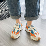 Anokhinaliza shoes to wear with flare jeans to wear with leather leggings that go with everything  Waffle Small Waist Forrest Gump Shoes Daddy Shoes Women's Sneakers New Breathable Mesh Fitness Running Casual Sports Shoes