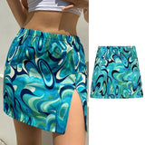 Anokhinaliza Y2k Mini Bodycon Short Skirt 90s Summer Punk Fashion E-girl Aesthetics Sexy High-waist Ladies Trendy A-line Mini Skirts Clubwear